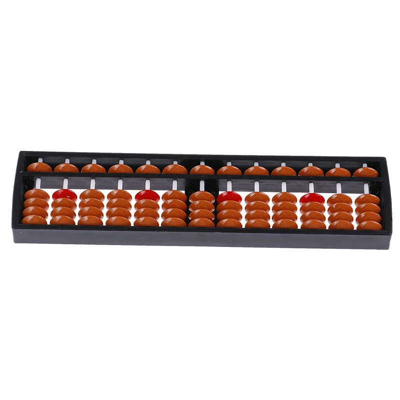

Kid School Learning Aids Tool Math Business Chinese Traditional Abacus Educational Toys 17 Digits Abacus Soroban Beads Column