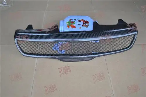 Передняя сетчатая решетка из углеродного волокна для 2006-2010 Nissan Qashqai Dualis с открытым ртом