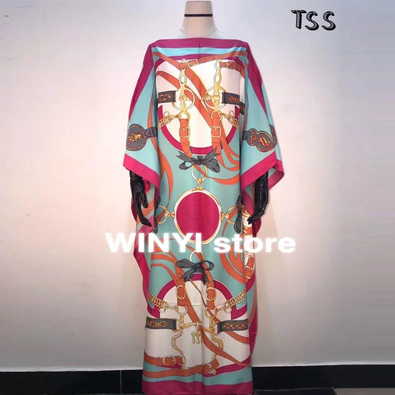 Платье Дашики с принтом богемное хиджаб Loosevetidos Elegantes мусульманский Abaya халат Bazin платье Broder Riche сексуальные