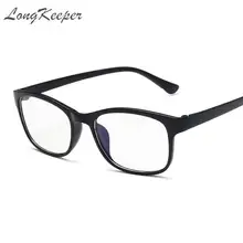 Longkeperer винтажные оправы для очков для женщин и мужчин прямоугольные оправы для очков Новые прозрачные линзы круглые очки оправы
