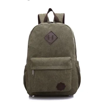 

New Canvas Backpack Anti-theft College Students School Backpack Design Bags for Teenager Travel Backpack