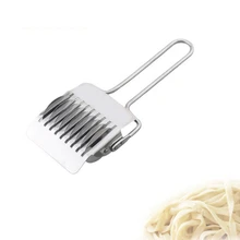 Кухонный инструмент из нержавеющей стали практичная многофункциональная устойчивая к ржавчине ручной прибор для лапши резак