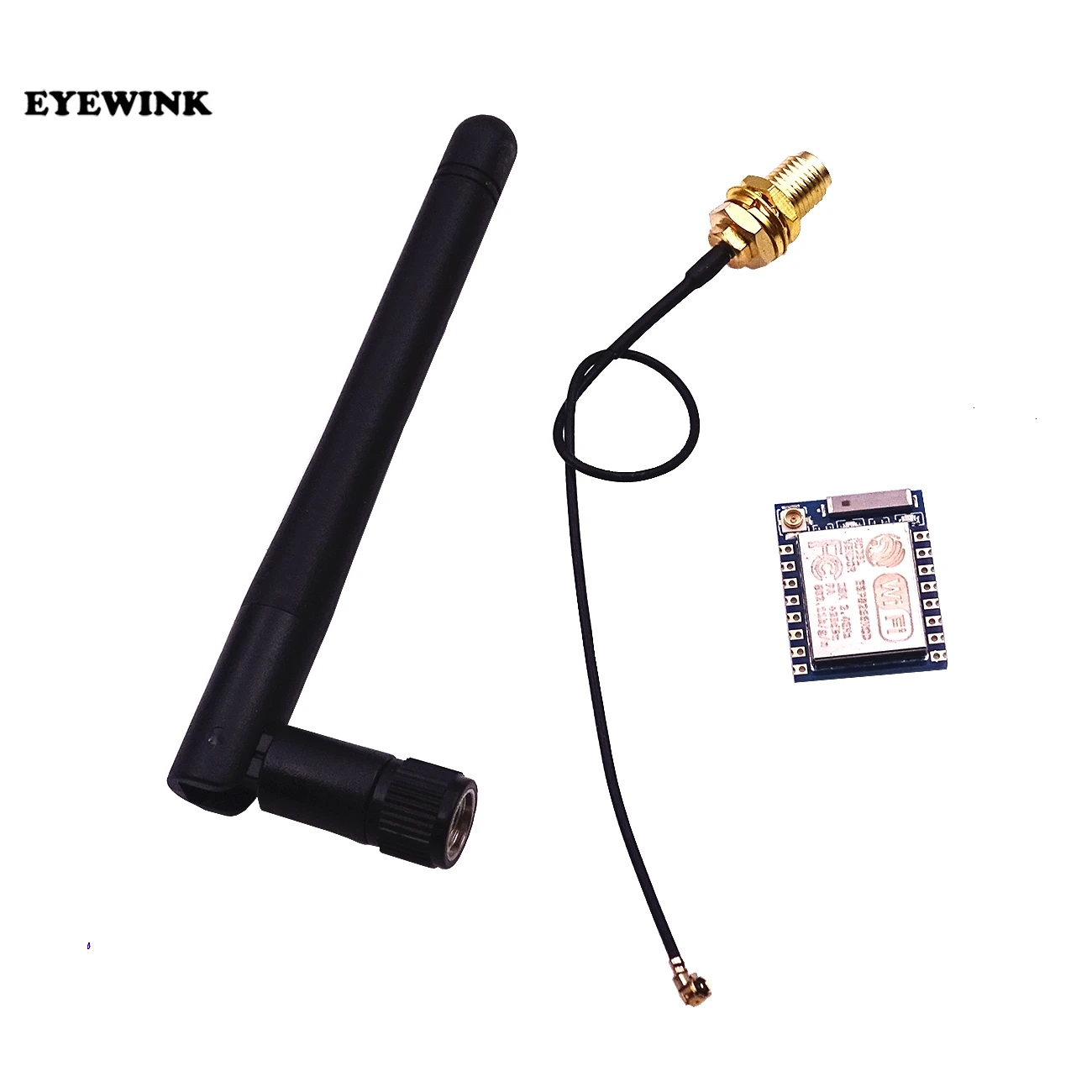ESP8266 модуль Wi-Fi ESP-07 + 11 см 2 4 г Беспроводной антенна SMA палка 2dB 2.5dB усиления для NRF24L01