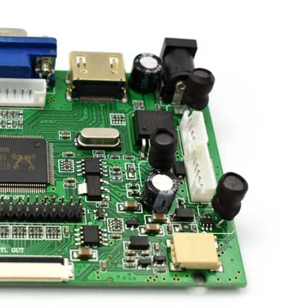 HDMI VGA 2AV LVDS ACC ttl жк-дисплей Контроллер 50pin плата комплект для 7 8 9 дюймов ЖК-монитор Raspberry Banana Pi
