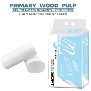 

Replacement Roll Paper Print Interesting Toilet Paper Table Kitchen Paper 6pc White Roll Paper Toilet Paper Dropshipping New