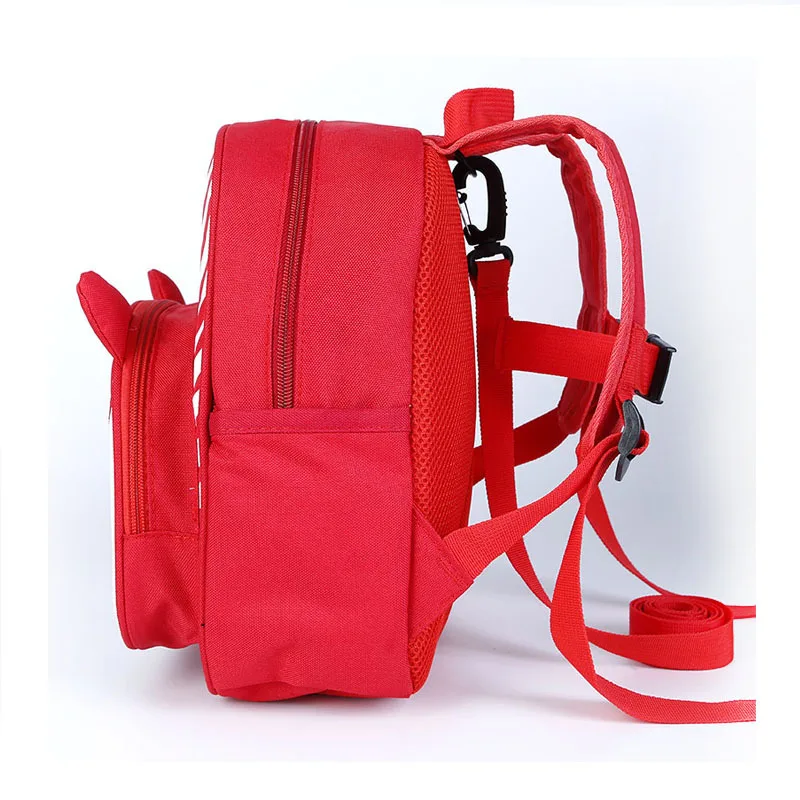 

New Style Infants Park Cartoon Bag CHILDREN'S Rucksack Anti-Lost Hand Holding Rope Cute Backpack