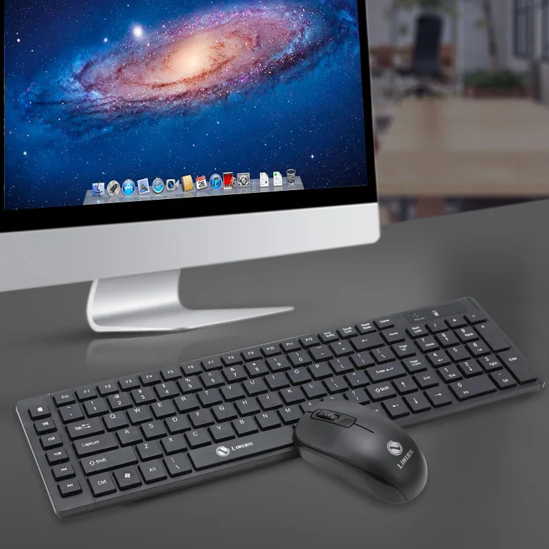 

Limei K2 Wireless Keyboard And Mouse Set Laptop Computer Wireless Mouse And Keyboard Thin Chocolate Board Game Set EB