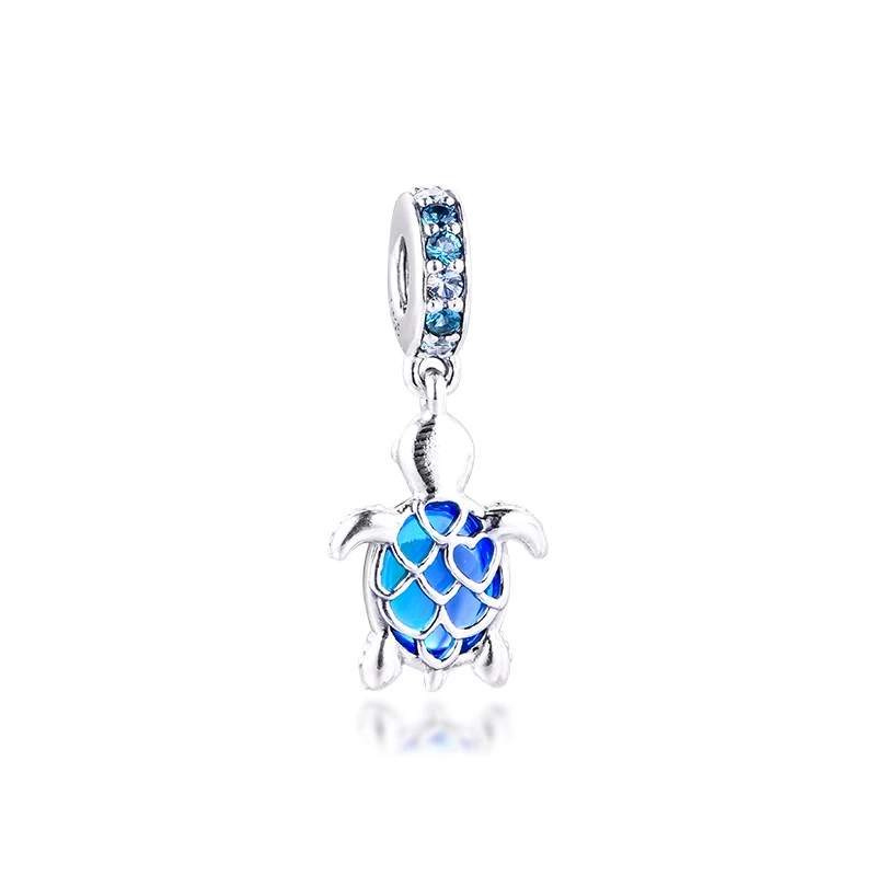 

Murano Glass Sea Turtle Dangle Charm for Bracelets Women 925 Sterling Silver Charm Beads for Jewelry Making Valentine Day