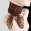 Fashion Chiffon Polka Dot Scarf For Woman Female Retro Temperament Polka Dot Square Scarf Multicolor Polka Dot Neckerchief 6