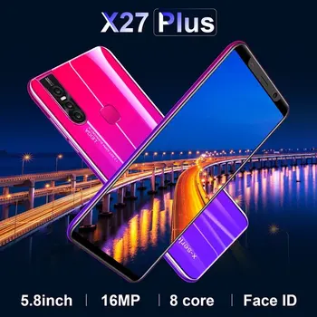 

Smartphonex27Plus 5.8 Inch Smart Phone Large Screen Unicom 3G Mobile Phone 512Mb+4Gb 8 Millon Front Camera