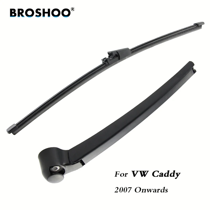 

BROSHOO Car Rear Wiper Blade Back Windscreen Wiper Arm For Volkswagen Caddy Hatchback(2007-) 405mm,Windshield Auto Styling