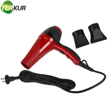 Фен для волос высокой мощности, бытовой фен для горячей и холодной парикмахерской, фен для волос, складная ручка 2000 Вт, 5 передач, для сбора воздуха, RoHS