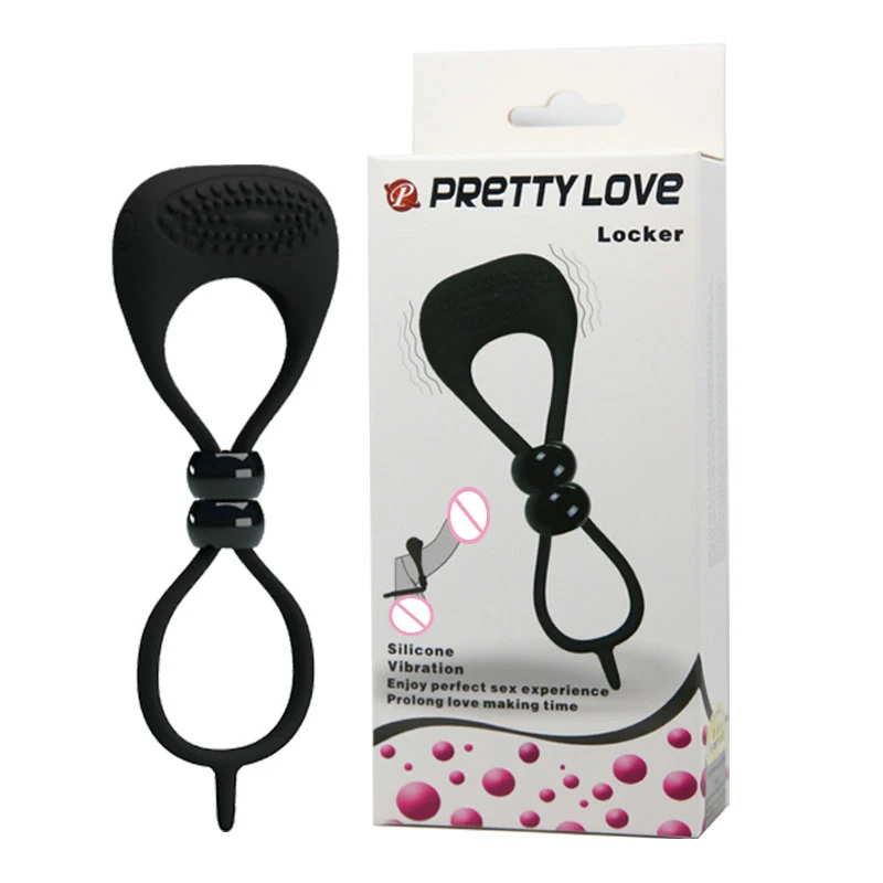 Prettylove Временная задержка пенис кольца силиконовые водонепроницаемые Стимуляция