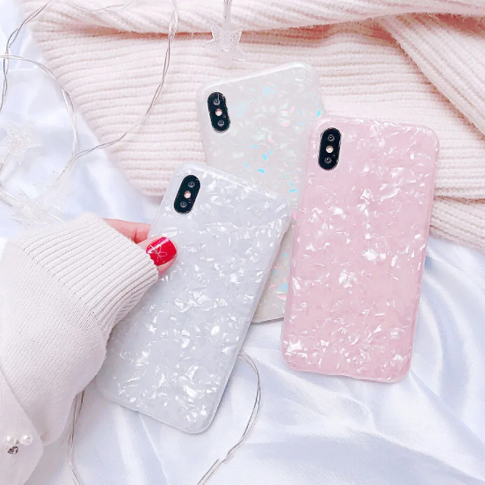 Чехол для телефона iPhone 11 Pro Max Блестящий корпус из мрамора мягкий чехол XR Xs 6 6S 7 8 Plus