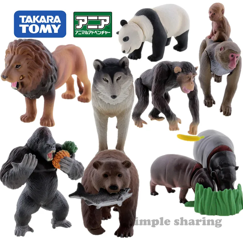Takara Tomy Tomica ANIA Forest Animal Advanture набор моделей Горячие образовательные Литые
