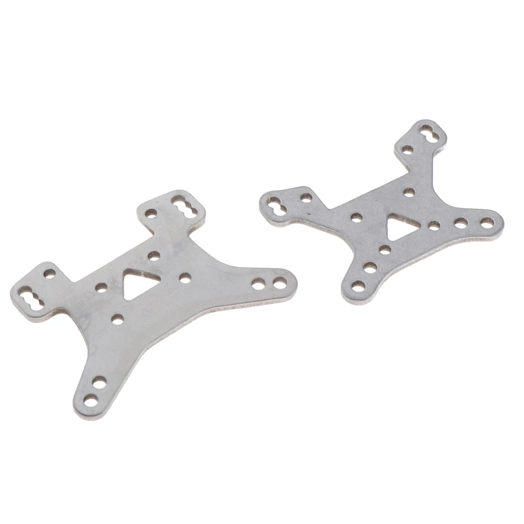 2Pcs RC Car Front Rear Shock Tower for Wltoys 144001 1/14 RC Car Buggy Parts