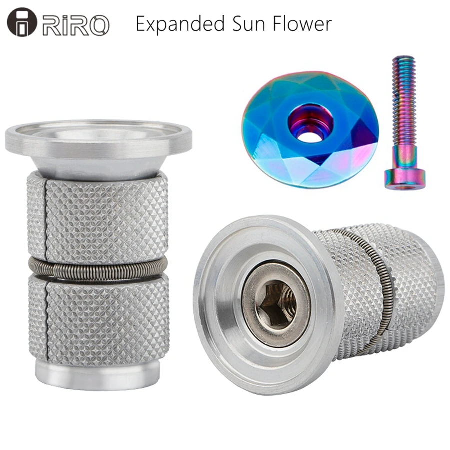 riro286mmBicyclecarbonFrontForkExpanderHeadsetAluminumAlloy