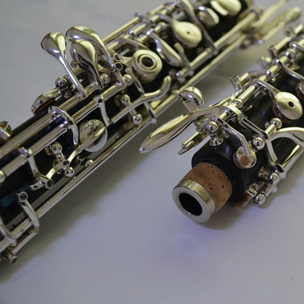 Oboe woodwind high-grade gold plated silver semi-automatic oboe automatic oboe