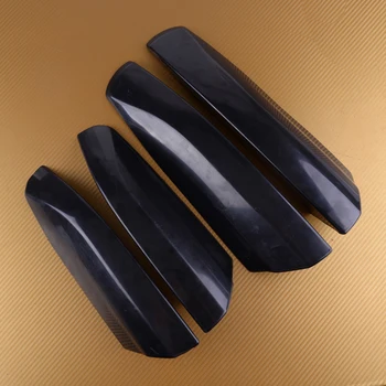 

beler Plastic 4Pcs Roof Rack Cover Rail End Shell Replacement Fit For Toyota Highlander XU40 2008 2009 2010 2011 2012 2013