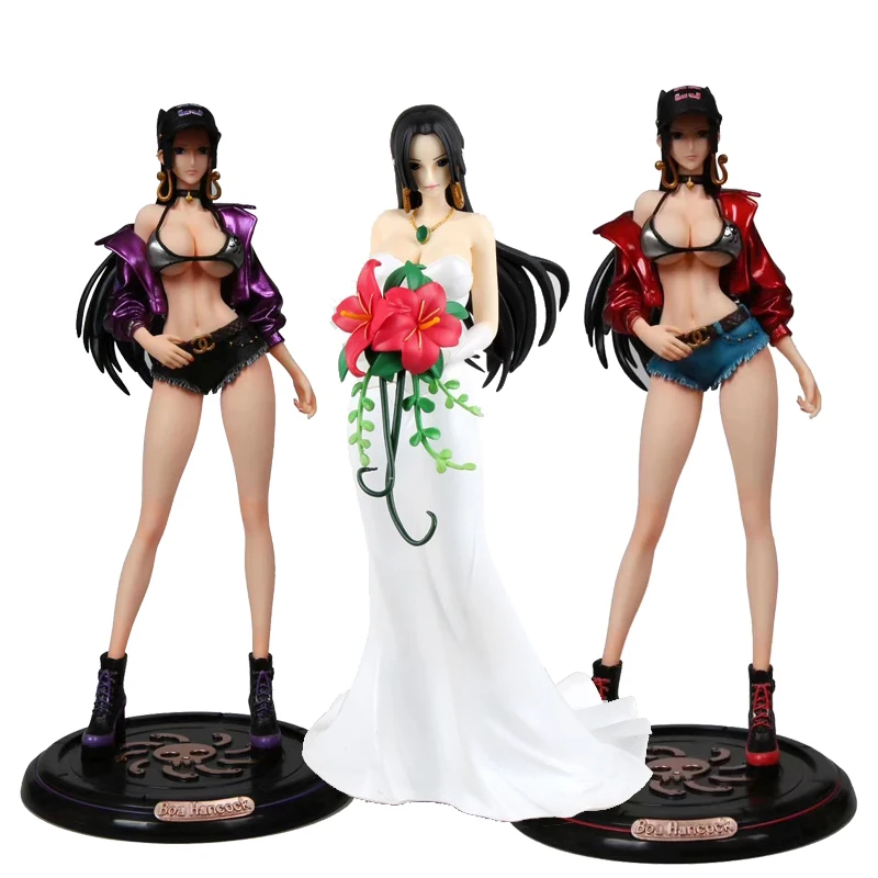 Аниме One Piece Boa Hancock GK ПВХ фигура аниме модели игрушки сексуальная девушка фигурки