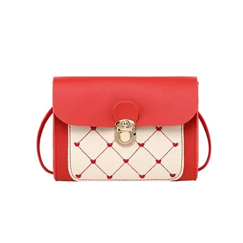

Net red diy2020 new one shoulder Crossbody all-round mobile phone student ins MINI SQUARE bag