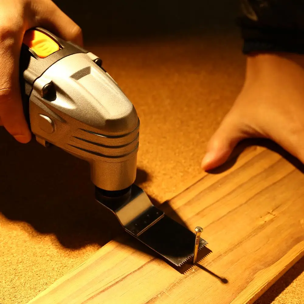 DEKO 220V DKOM40LD1/2 Variable Speed Electric Multifunction Oscillating Tool Electric Trimmer Saw with Accessories DEKO 220V DKOM40LD1/2 Variable Speed Electric Multifunction Oscillating Tool Electric Trimmer Saw with Accessories