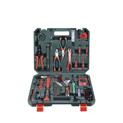 Valise à outils multifonctionnelle, grand ensemble de boîtes à outils de Garage en métal, rangement électricien Maletin herramentas outils accessoires OF50JX 