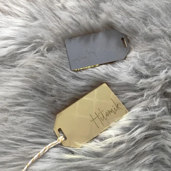 

50PCS Custom signage with name or Listed length 8cm acrylic Listed retro party wedding inspirasi decorate Table nameplate guests