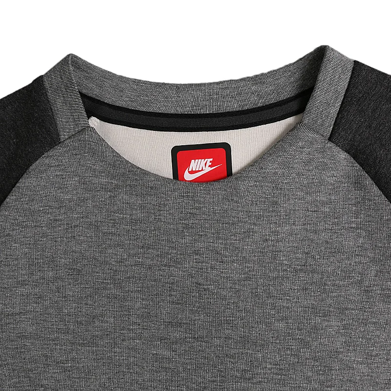 Оригинальные спортивные длинные футболки NIKE AS M NSW ТЧ FLC CRW LS, удобная одежда, ограниченная распродажа