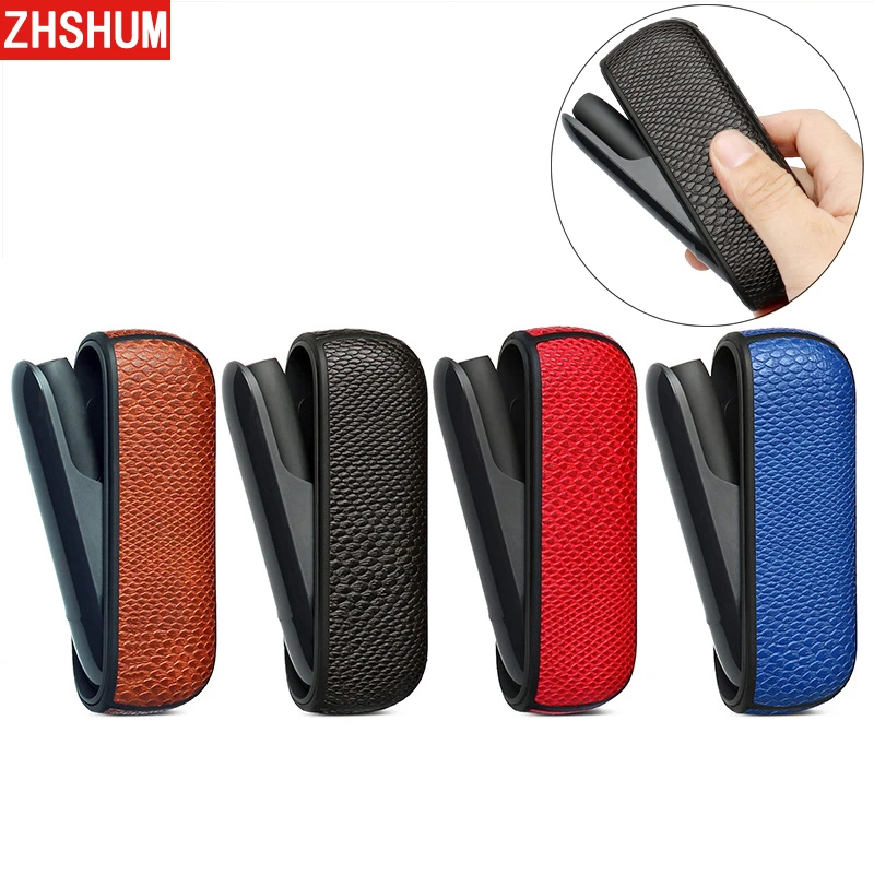 

Vintage IQOS 3 Case PU Leather Skin Texture Bumper 360 Full Cover for Japan Iqos 3.0 Case Storage Iqos3 House Warehouse Shell