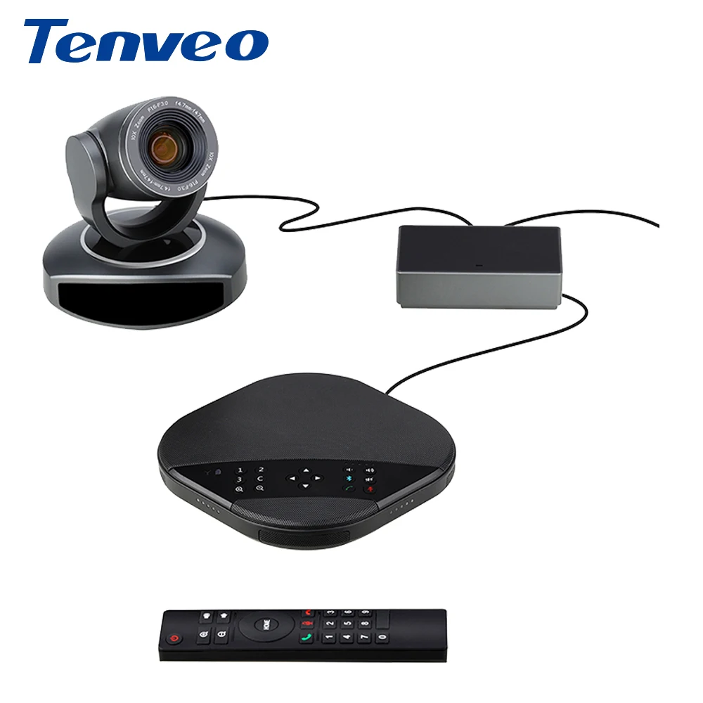VA3000 Video Conferencing Kit 10x Zoom Cam Bundle with speakerphone All