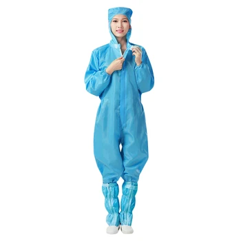 

Reusable Protective Overalls Suit Splashproof Protective Anti-Static Isolation Clothing Suit Unisex DIN889