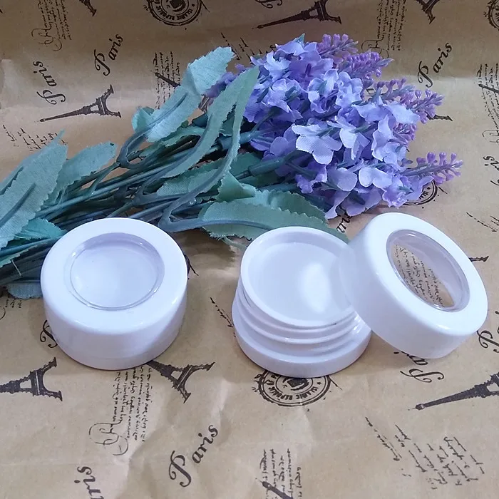 Пластиковый контейнер для теней век 2 мл|jar brush|packaging tagpackaging engineer |