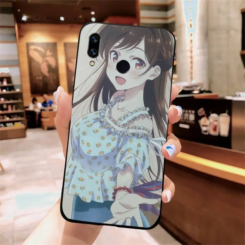 xiaomi leather case cover Rent Girlfriend Chizuru Mizuhara anime Phone Case For Xiaomi Redmi 7 8 9t a3 9se k20 mi8 max3 lite 9 note 9s 10 pro xiaomi leather case chain Cases For Xiaomi