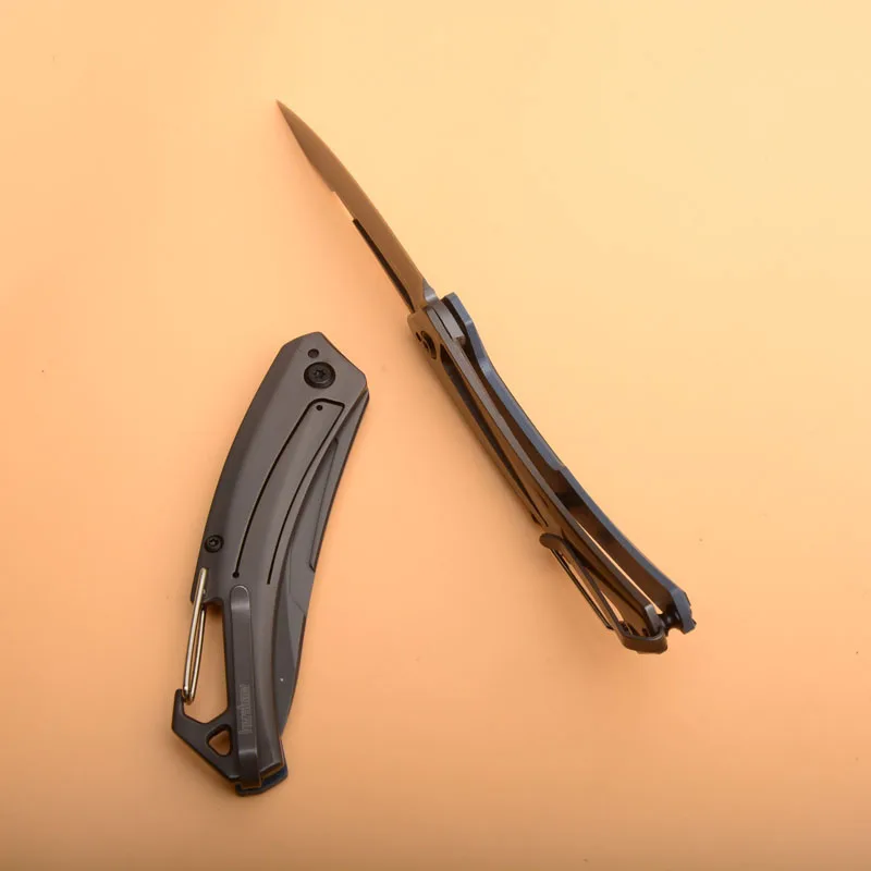 Kershaw 1225 Складной Карманный Походный нож 8cr13mov лезвие из углеродного волокна ручка для охоты выживания тактический EDC инструменты