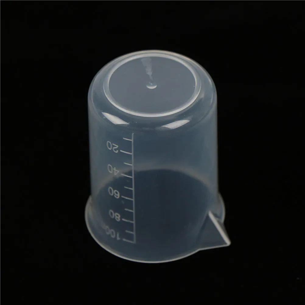 100 мл прозрачная пластиковая бутылка градуированный мерный стакан для Выпечки Контейнер для измерительного инструмента