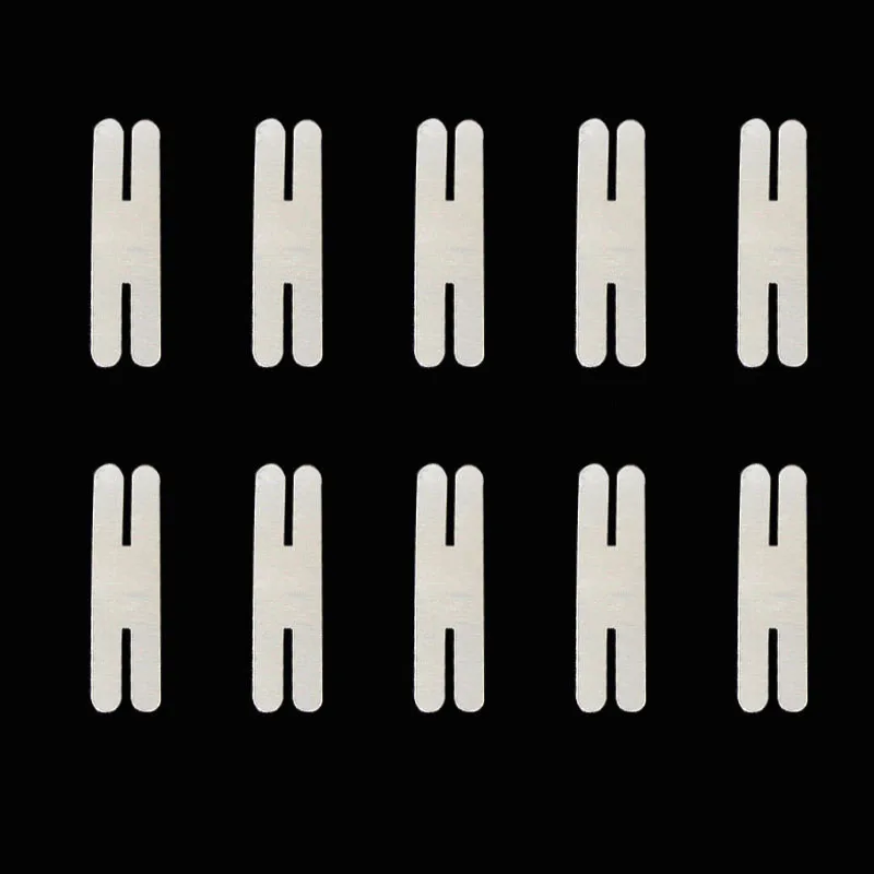100pcs-lot-0-2x30x8mm-H-type-Nickel-Plated-Steel-Strap-Strip-Sheets-for-2P-18650-power
