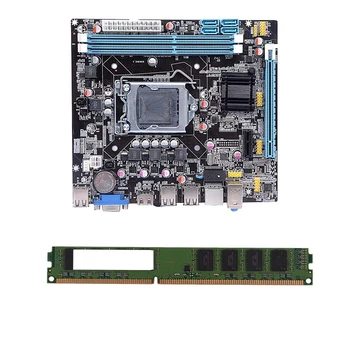 

H61 Desktop Computer Mainboard Motherboard 1155 Pin CPU Interface Upgrade USB2.0 DDR3 1600/1333 for In tel Core I7/I5/I3 & DDR3