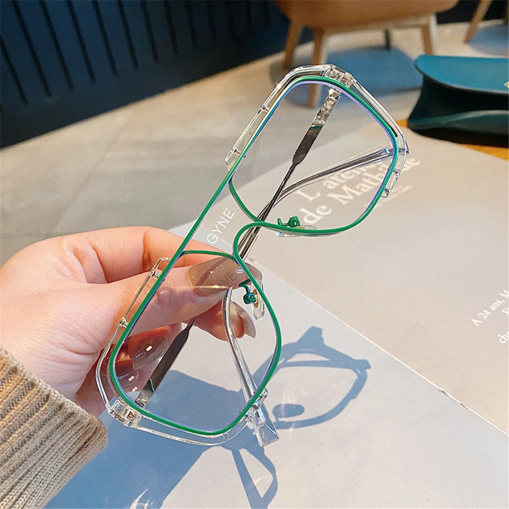 blue light blocking glasses Children's Sunglasses Boys Girls Printed Sun Glasses Fashion Retro Baby Catwalk Show Eyeglasses Outdoor Street Photo Eyewear Uv blue light blocking reading glasses