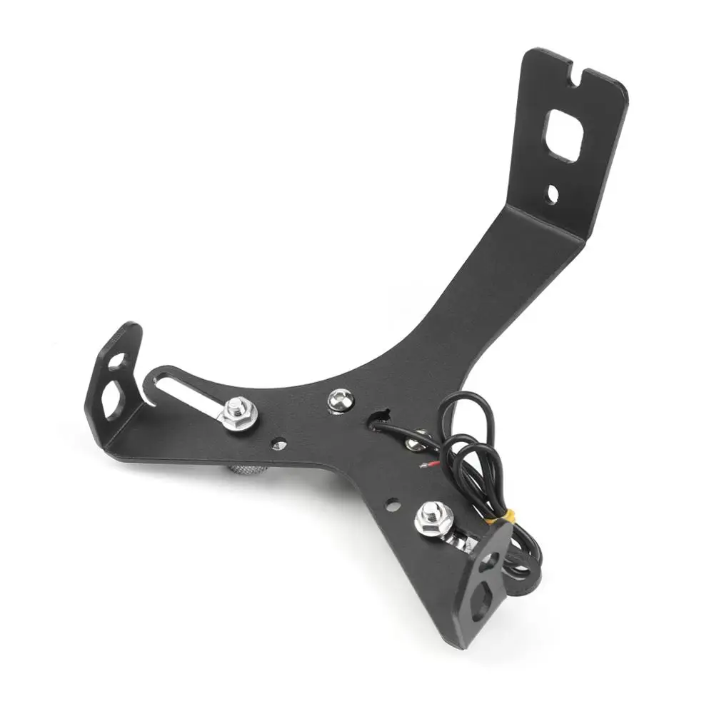 Areyourshop для Ducati 848 1098 1198 держатель номерного знака Кронштейн мотоциклетные алюминиевые аксессуары черный