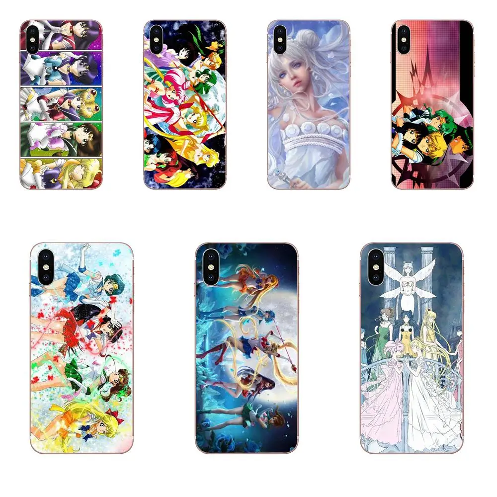 

Sailor Moon Cartoon For Huawei Nova 2 V20 Y3II Y5 Y5II Y6 Y6II Y7 Y9 G8 G9 GR3 GR5 GX8 Prime 2018 2019 Ultra Thin