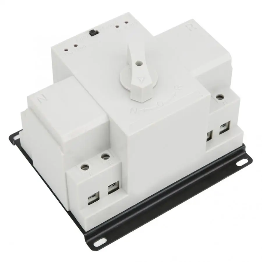 AC 220V 2P 50A Двойной источник питания автоматический переключатель переключения для бытовой промышленности больниц магазины банки