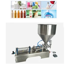 Pneumatic Filling Machine Single Head Quantitative Liquid Filling Machine Fully Automatic Honey Cosmetic Cream Packing Machine can t miss 300 2500ml double head liquid or softdrink pneumatic filling machine