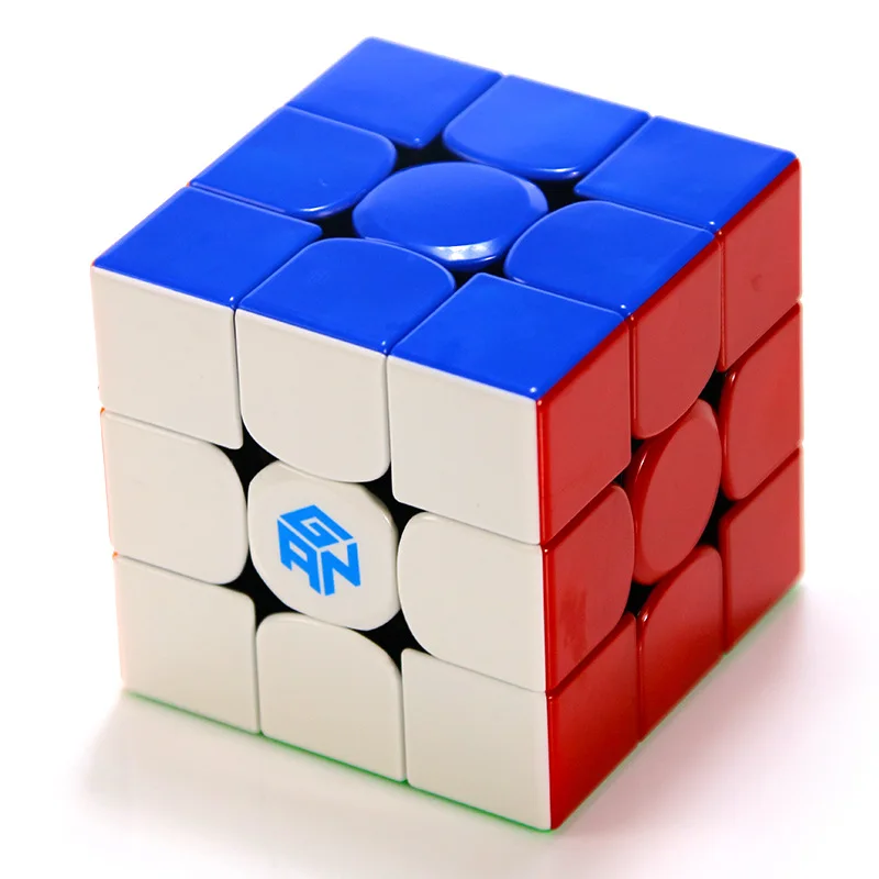 

GAN356R Three Layer Solid Color 356 S Upgraded Smooth High-End Racing Competition Level 3-Order Color Paillette Rubik's Cube New
