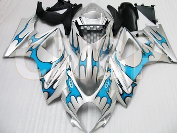 

GSX-R1000 2007 - 2008 K7 Fairings GSXR1000 08 Silvery White Fairing Kits GSXR 1000 2007 Abs Fairing