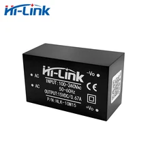 จัดส่งฟรีHi Linkใหม่5Pcs 220V 15V 10W AC DCแบบแยกขั้นตอนลงโมดูลแปลงHLK 10M15