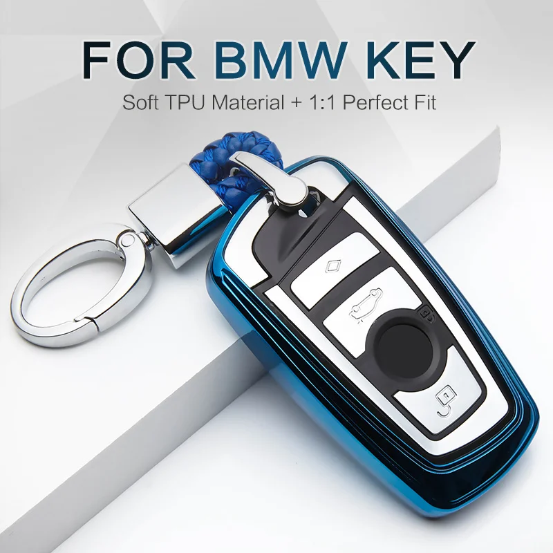 Новый TPU ключа автомобиля чехол Обложка для BMW 5 7 3 серия 1 520 525 X3 X4 M3 M4 118I 320I G30 F20 E90 F11