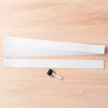 

15pcs Non-Slip Stickers Bathtub Showers Stairs Floors Mat Shower Strip Floor Stickers Safety Tapes With Pressure Rubber Roller