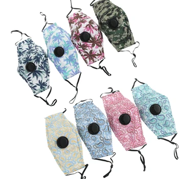 

3Pcs Unisex Cotton Hanging Ear Mouth Mask PM2.5 Protection Anti-smog Smoke Gas Mask with Breathing Valve Replaceable Filter Mask