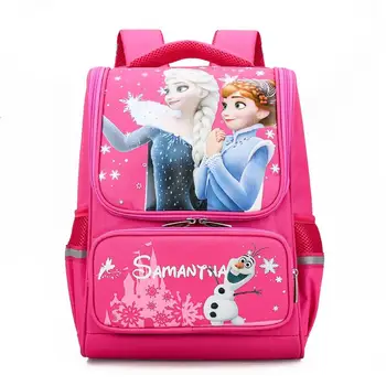 

Boys Astronaut Print school -bags Ergonomics Primary School Satchels backpack for Children Large Elsa girls Book rucksack